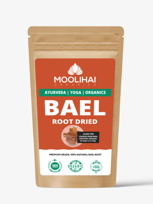 Bael Root Dried / Vilvam ver -100gm - Moolihai India